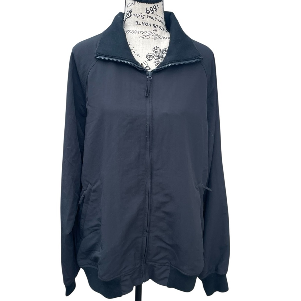 Outdoor Voices Black Nylon Jacket, No Hood,‎ Size M, EUC